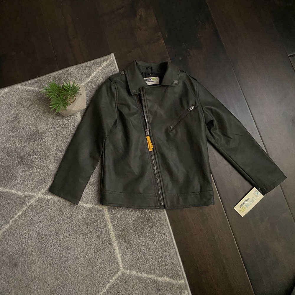 NWT Osh kosh Genuine kids Moto jacket for boys